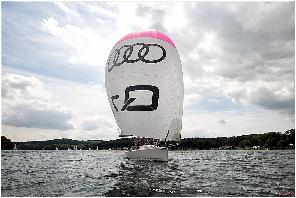 J70 - WOODLAND, 12.06.2021 Segelboot; Segeln; Woodland; Spinnaker; J70; Sorpesee; Sauerland